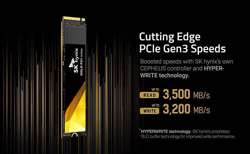 Cutting Edge PCle Gen3 Speeds